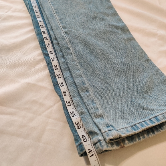 2 George Regular Denim Jeans Men 32X30 Blue Med Wash Straight Leg Pockets - Picture 10 of 13